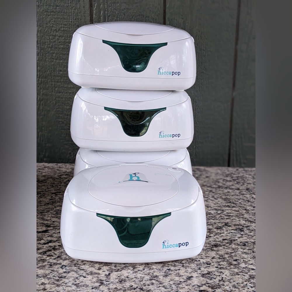 (2) Like New Hiccapop Ultra Wipe Warmer NEW NO BOXES TWO WIPE WARMERS